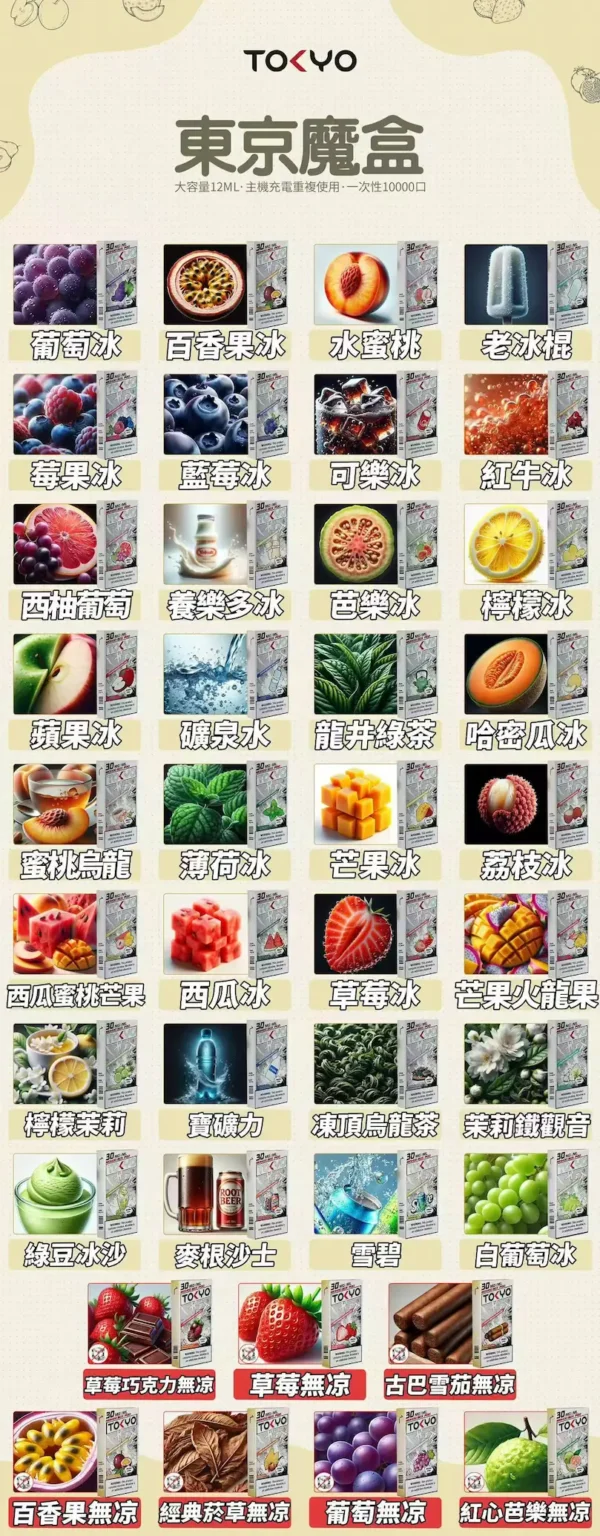 【買3盒加150送主機】東京魔盒TOKYO MOHOO專用彈｜優化導油技術維持棉柔冰爽霧感｜專為重視日常減壓與高CP值的換彈族設計